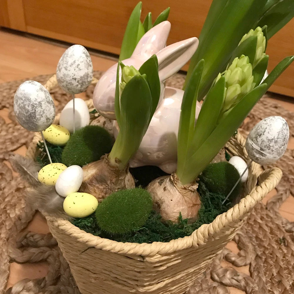 Creative Crafts 30pcs Green For Garden and Crafting Artificial Moss Rocks Simulation Plant DIY Decoration Fake Stone