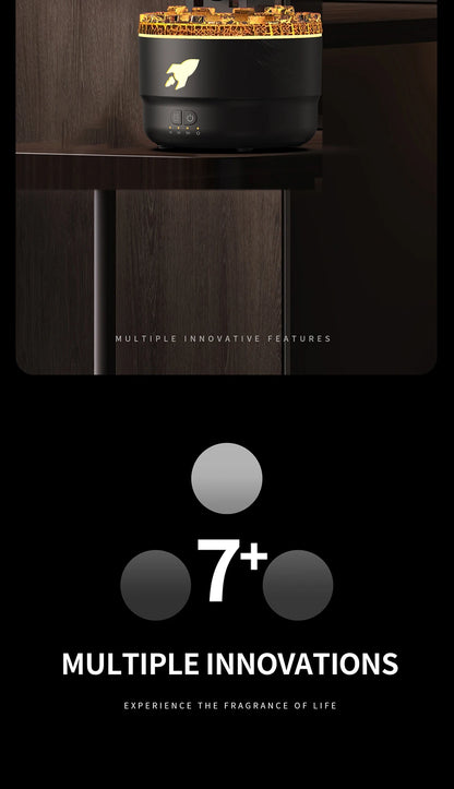 Tехника Xiaomi Cannon Fog Smoke Ring Volcano Aromatherapy Machine Home Office Humidifier Large Capacity Aromatherapy Machine