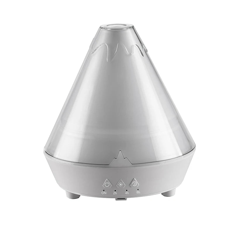 7 Colors Gradient Light Simulated Volcano Aroma Diffuser Jellyfish Smoke Ring Air Humidifier USB Aromatherapy Oil Diffuser
