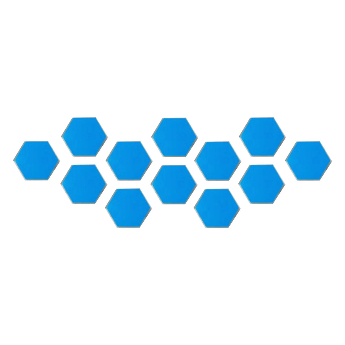 Hexagon Acrylic Mirror Diy Wall Sticker 3d Stereo Home Decor With Adhesive Wall Decor Sticker Wall Decor Plants Gold