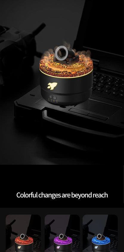 Tехника Xiaomi Cannon Fog Smoke Ring Volcano Aromatherapy Machine Home Office Humidifier Large Capacity Aromatherapy Machine