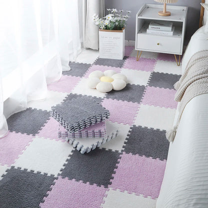 Eva Foam Puzzle Carpet Soft Plush Children's Mat Baby Toys Baby Play Mat  In Children's Room Keep Warm Playmat