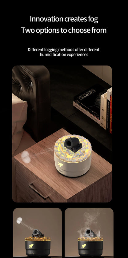 Tехника Xiaomi Cannon Fog Smoke Ring Volcano Aromatherapy Machine Home Office Humidifier Large Capacity Aromatherapy Machine