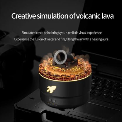 Tехника Xiaomi Cannon Fog Smoke Ring Volcano Aromatherapy Machine Home Office Humidifier Large Capacity Aromatherapy Machine
