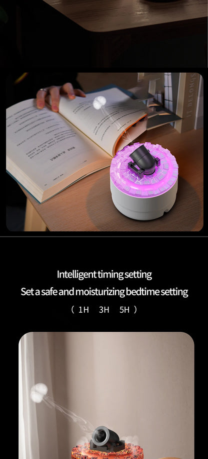 Tехника Xiaomi Cannon Fog Smoke Ring Volcano Aromatherapy Machine Home Office Humidifier Large Capacity Aromatherapy Machine