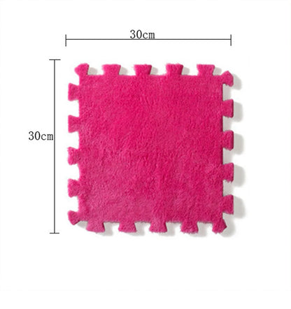 Eva Foam Puzzle Carpet Soft Plush Children's Mat Baby Toys Baby Play Mat  In Children's Room Keep Warm Playmat