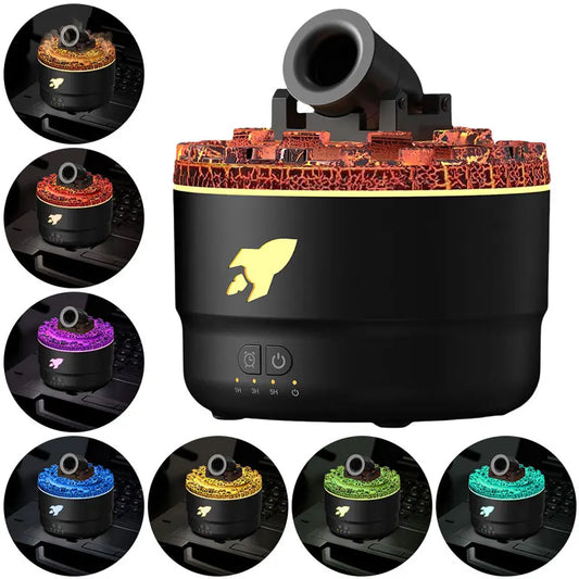 Tехника Xiaomi Cannon Fog Smoke Ring Volcano Aromatherapy Machine Home Office Humidifier Large Capacity Aromatherapy Machine