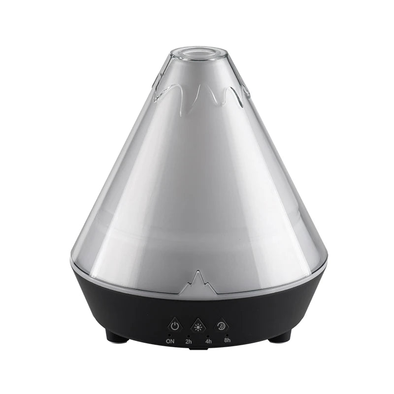 7 Colors Gradient Light Simulated Volcano Aroma Diffuser Jellyfish Smoke Ring Air Humidifier USB Aromatherapy Oil Diffuser